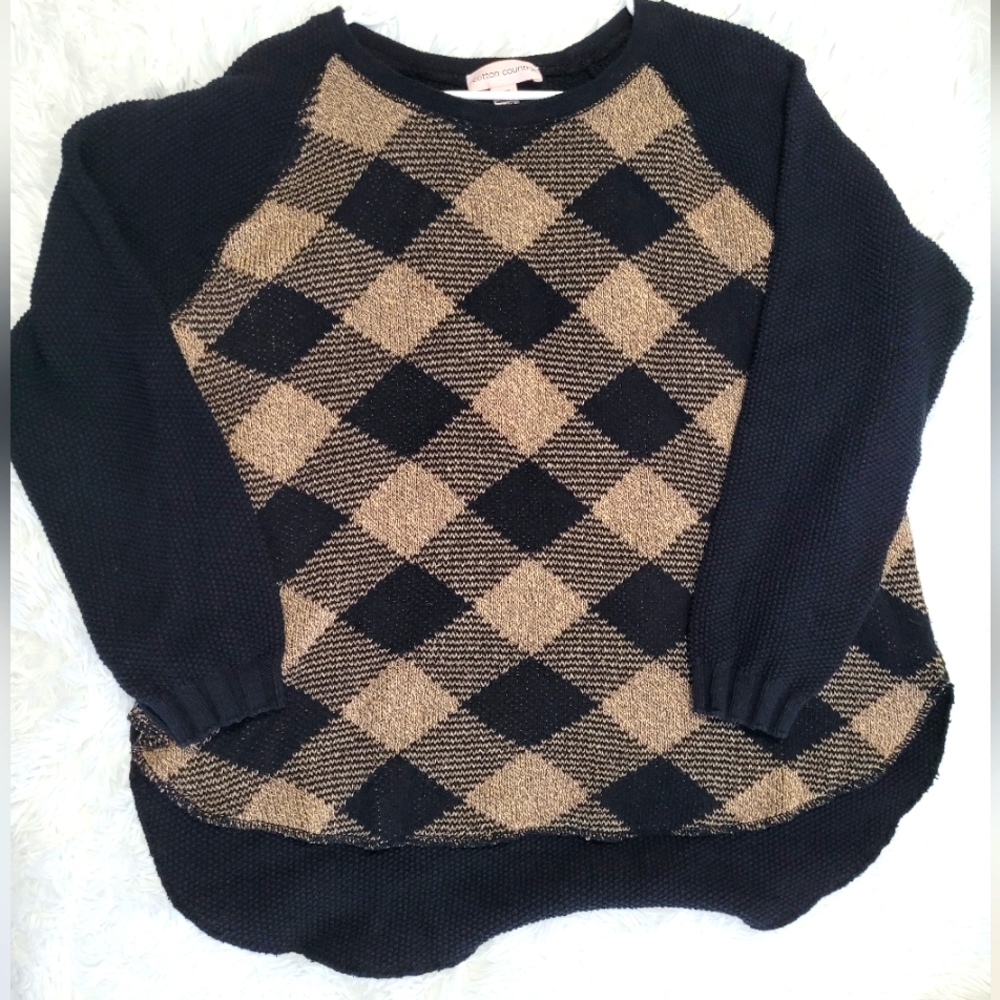 Large Cotton Country sweater